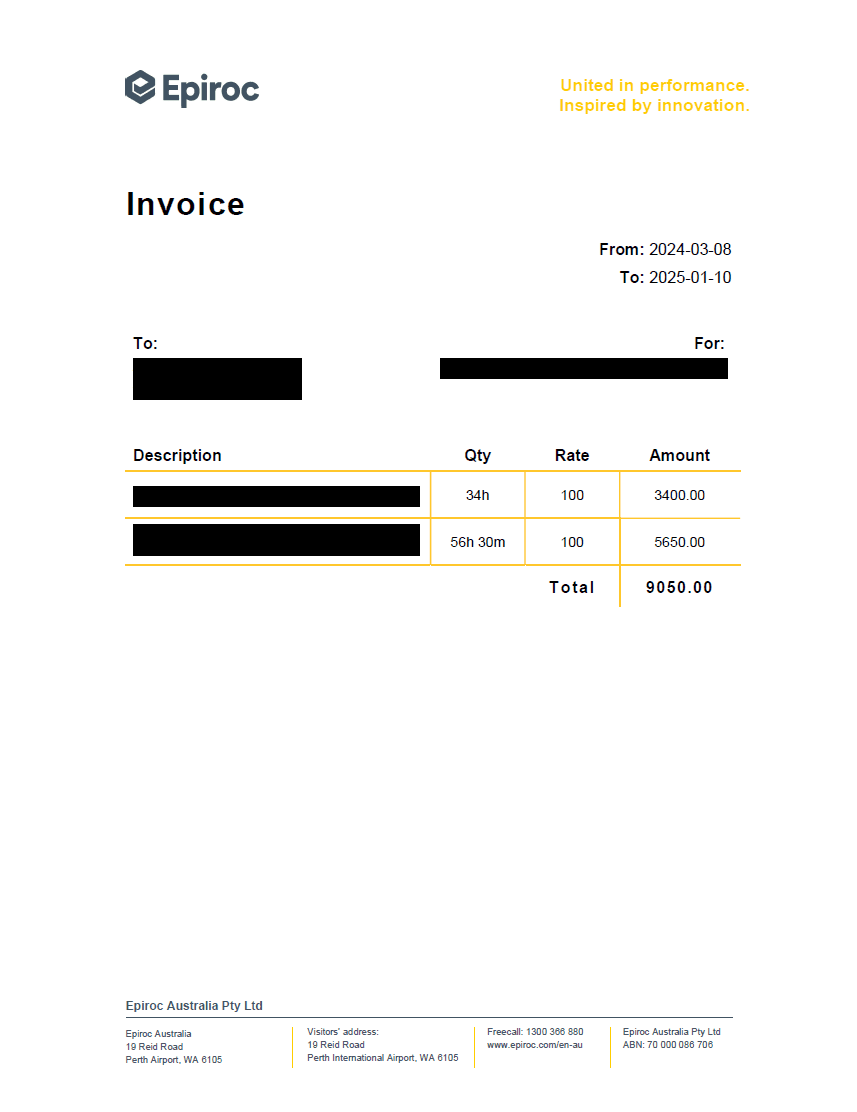 Invoice Automation